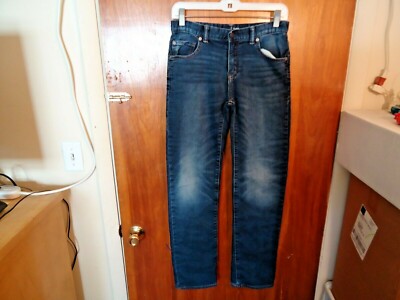 Gap Kids 1969 Size 18 Slim Straight Lined Blue Jeans '' GREAT PAIR ''