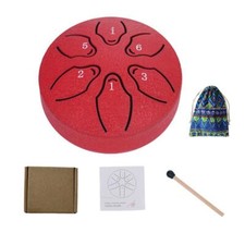 Mini Hollow Drum 3 Inches 6 Notes Children's Percussion Instrument New N4 V D4A4