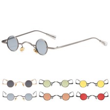 Vintage Small Round Polarized Sunglasses 90s Retro Men Women John Lennon Glasses