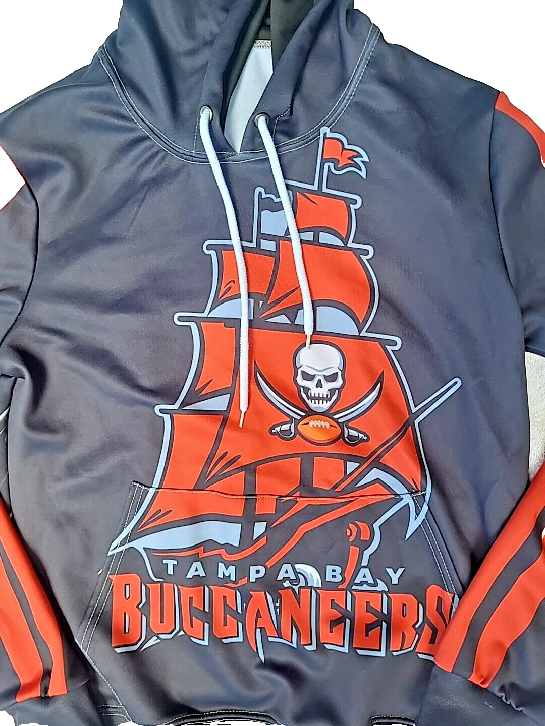 Tampa Bay Buccaneers All Over Print 3D Hoodie Size Small