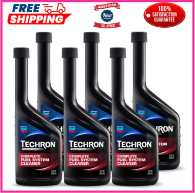 Chevron 67740-CASE Techron Concentrate Plus Fuel System Cleaner 12 oz. Pack of 6