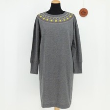 MATILDA JANE EMBROIDERED NECKLINE SWEATSHIRT DRESS NWT SIZE MEDIUM