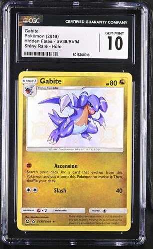 Gabite graded CGC 10 for sale on eBay
