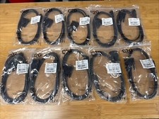 Lot of 10 C2G Legrand HDMI to DVI-D Digital Video Cables (2m / 6.6 feet) #42516