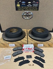 2010-2023 TOYOTA 4RUNNER GENUINE OEM REAR BRAKE ROTORS TCMC PAD KIT & SHIMS