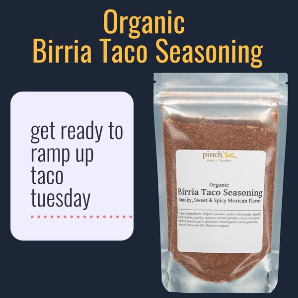 Auténtico condimento para tacos Birria (orgánico y de comercio justo)