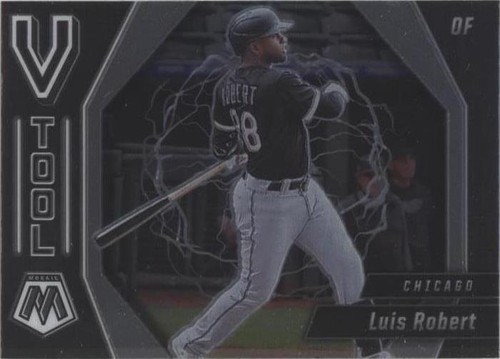 Luis Robert 2021 Panini Mosaic Baseball Scripts Auto PSA 10/10