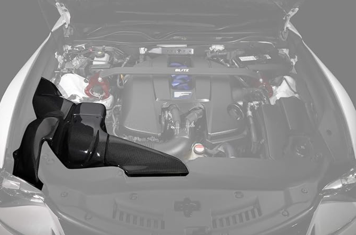 BLITZ GENUINE OEM LEXUS RC-F USC10 2UR-GSE CARBON INTAKE SYSTEM
