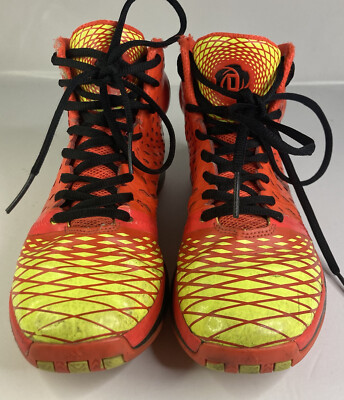 Size 6 - Adidas Mens D Rose Orange \u0026 Yellow Basketball Shoes - G65927 |  eBay UK