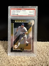 1998 Zenith Z Team Derek Jeter Gold PSA 10 POP 5 #7 Yankees