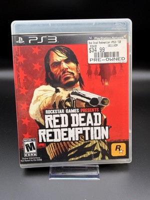 Red Dead Redemption PS3 -Complete CIB + Map Black Label - Fast Ship