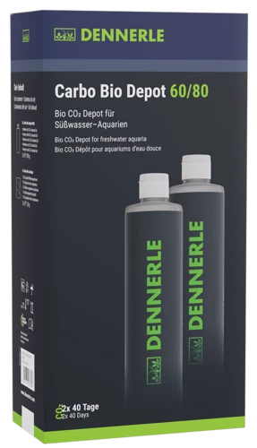 AS AQUARISTIK UND HEIMTIERBEDARF GMBH & CO. KG Dennerle Carbo Bio Depot 60/80 Bio Co2 für 2x40 Tage