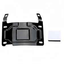 Custom Dynamics License Plate Relocation Kit #CD-LPR-KIT Harley Davidson black