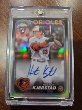 2024 Topps Chrome Heston Kjerstad Autographed Rookie Refractor/ 499