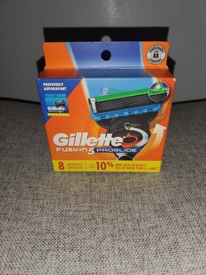 GILLETTE Fusion 5 Proglide 8 Refill Cartridges for Razers