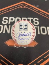 JOHN SMOLTZ Signed Baseball Braves Auto Smoltzie HOF '15 Fanatics COA WJA1