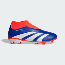 Adidas Predator League LL FG Foobtall Boots Juniors Blue UK 5.5 US 6 *REFSSS3