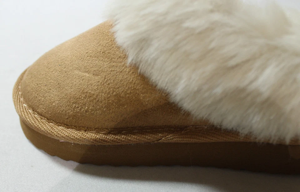 Zapatos sin cordones de peluche con plataforma para niñas pequeñas The Children's Place AC2 bronceado EE. UU.: 7 UE: 23,5 Foto 2 de 4