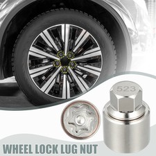 523 Wheel Lock Lug Nut Anti Theft Lug Nut Screw Removal Key Metal For Vw 523 Wheel Lock Lug Nut Anti Theft Lug Nut Screw Removal Key Metal For Vw