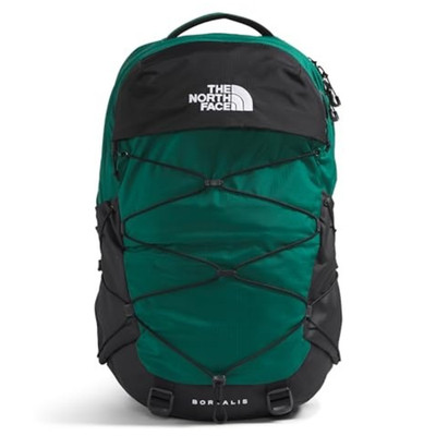 The North Face Borealis Bag Unisex Green Black Sternum Strap Backpack GBO2677