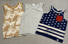 Old Navy baby GAP Baby Toddler Tank Tops Lot 3 4T 3Y 4-5Y Pocket Bundle