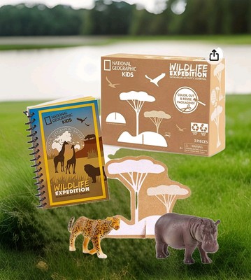 National Geographic Kids Wildlife Expedition Journal Animal