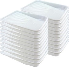 Paint Tray Liner, 20 Pack, 9 Inch Roller Tray, 9 Inch, 20 White 
