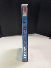 Sega CD Lunar The Silver Star Case Disc And Manual Untested