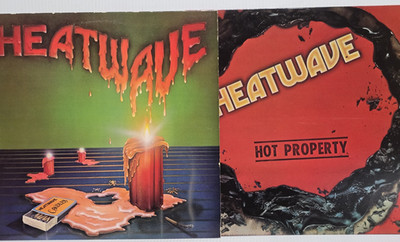 Heatwave - HOT PROPERTY & CANDLES (Vinyl LP Record Album) - VG+