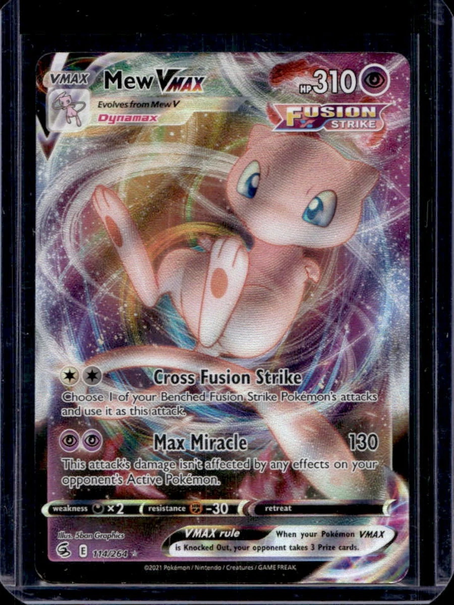 Mew VMAX Pokémon TCG Cards for sale | eBay