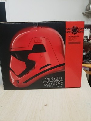 Star Wars Black Series Captain Cardinal Electronic Helmet