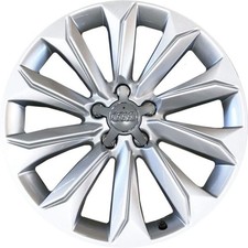 GENUINE AUDI A4 8K ALLROAD 10 SPOKE SILVER 18" ALLOY WHEEL X1 8K9601025A