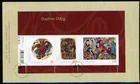CANADA 2011 ART CANADA DAPHNE ODJIG SOUVENIR SHEET FIRST DAY COVER !! M18