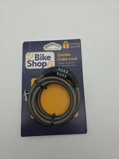 Bike Shop Combo Cable Lock New 4' x8mm steel cable New