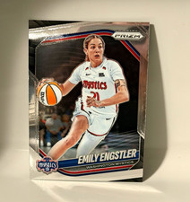 Panini 2025 Prizm WNBA Base Set #84 Emily Engstler Washington Mystics