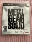 Metal Gear Solid: The Legacy Collection (Sony PlayStation 3, 2013)