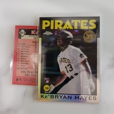 2021 Topps Kebryan Hayes card #86bc-16
