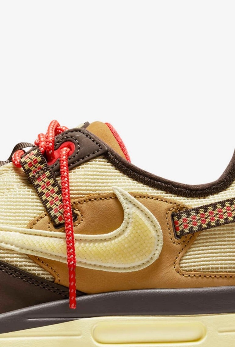 Size 8 - Nike Air Max 1 x Travis Scott Low Baroque Brown for sale