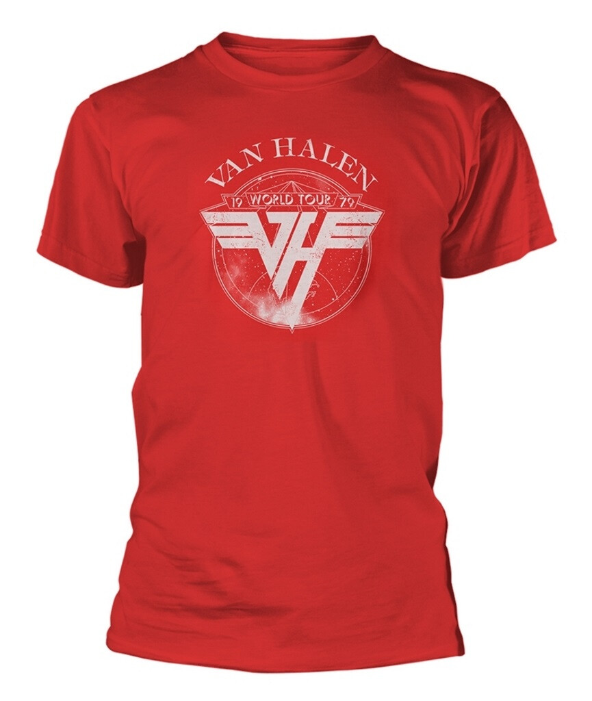 Van Halen 1979 Tour Red T-Shirt NEW OFFICIAL | eBay