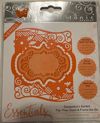Tonic Studios Cassandra's Garden Flip Flop Staffelei Stanzenset 1485e
