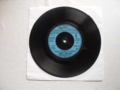 KOOL AND THE GANG TAKE IT TO THE TOP (CLIMBING) DE-LITE RECORDS 7'' VINYL SINGLE