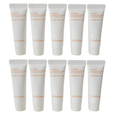 Sulwhasoo UV Daily Essential Sunscreen Multi-protection SPF 50+/PA++++ 10ml*10ea