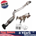 Front & Rear For 2011-2015 Chevrolet Cruze 1.4L l4 Turbo Catalytic Converters