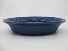 CASAFINA BISTRO BLUE SMALL OVAL BAKER - 10" x 7 1/8"  1011F