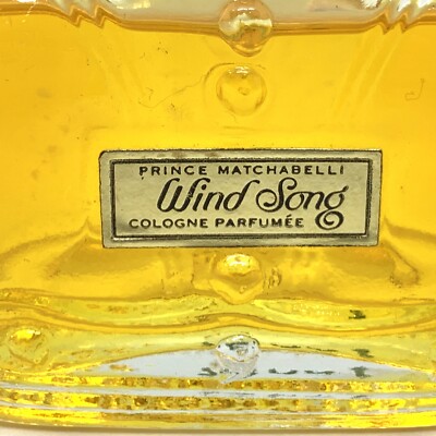 Vtg Prince Matchabelli Wind Song Cologne Parfumee 2 oz Perfume