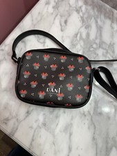 Borsa a tracolla Dani By Danielle Nicole Disney Minnie Mouse nera rossa regolabile