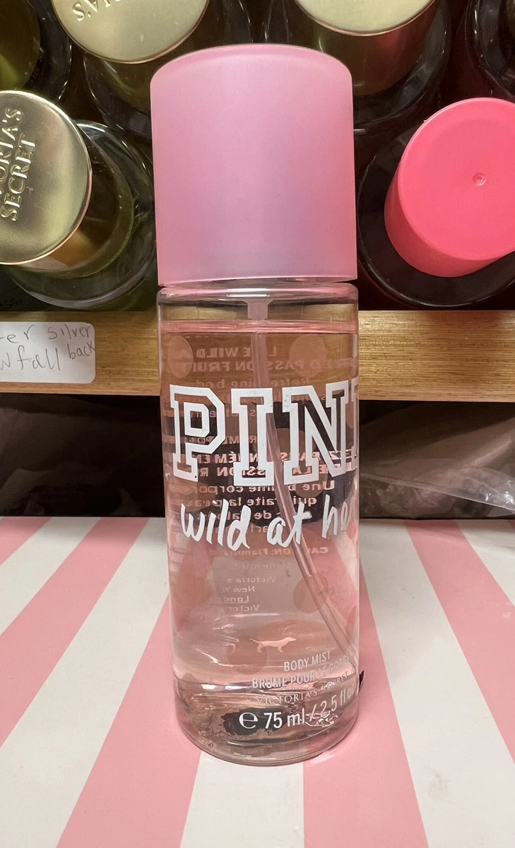 Victoria's Secret Pink Wild At Heart Body Mist 2.5 Oz Discontinued, New