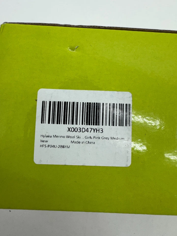 Hylaea 美利奴羊毛 2 包冬季主题小腿袜女孩尺寸 M — 第 4/4 张图片