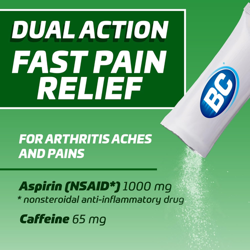 ✨ BC Pain Relief Powder, Arthritis Pain, 50 Ct (Pack of 1) - Picture 2 of 7