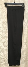 CAPEZIO DANCEMAKER Black Athletic Wide Leg Pants Medium M 31 Inseam